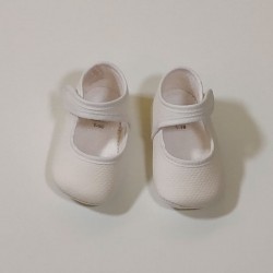 Zapatos bebé Merceditas en beige Cuquito