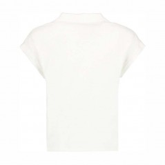 camiseta niña manga corta garcia jeans blanca por detras