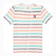 Camiseta niño rayas colores de Garcia Jeans