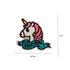 Parche ropa niños bordado unicornio