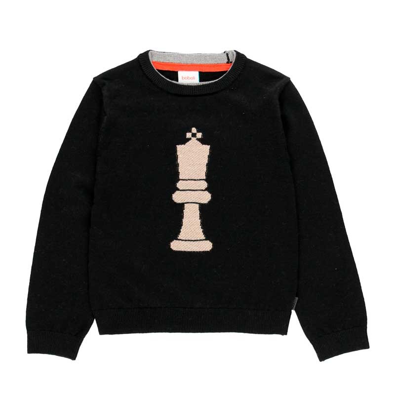 jersey niño rey ajedrez