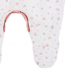 Pijama bebé estampado rosa de Rapife