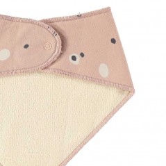Bandana bebé punto spots rosa de Baby clic