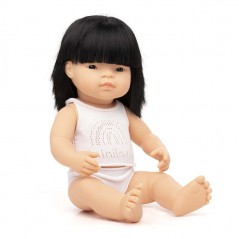 Muñeca asiática de bebé grande Miniland