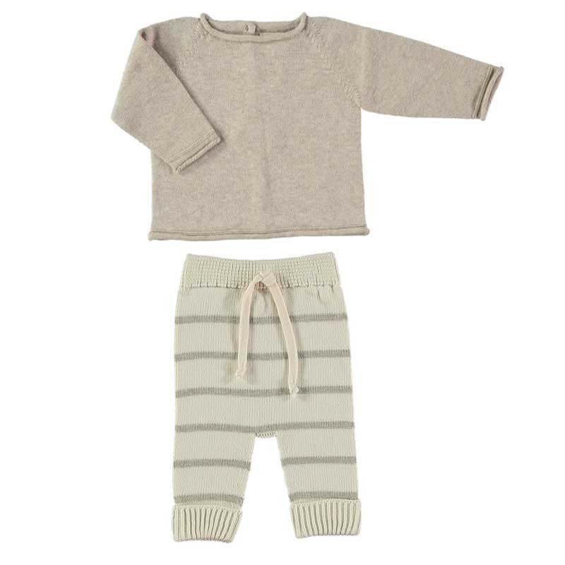 Conjunto bebé tricot arena de Liandme