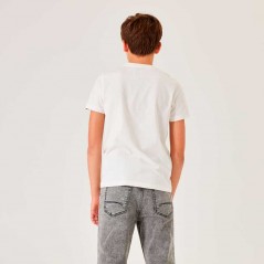 Camiseta niño blanco roto de Garcia Jeans