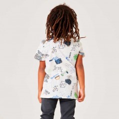 Camiseta niño estampado quimica de Garcia Jeans