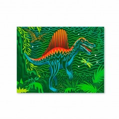 Set de arte scratch dinosaurios de Box Candiy