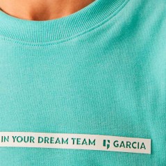 Camiseta niño verde mar de Garcia Jeans