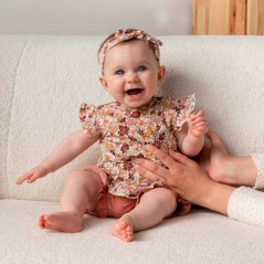Conjunto bebé niña Feetje de flores
