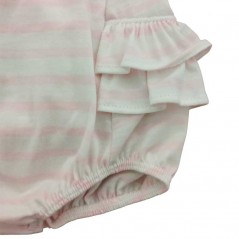 Ranita bebé Rapife rayas rosa