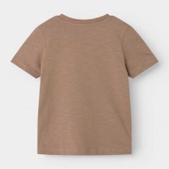 Conjunto niño Name it camiseta marrón y bermuda marino