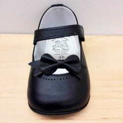 Zapatos bebé piel marino de León Shoes