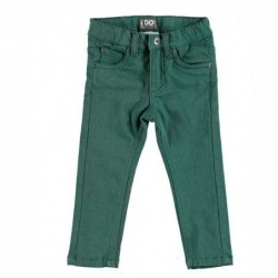 Pantalón largo de niño verde iDO