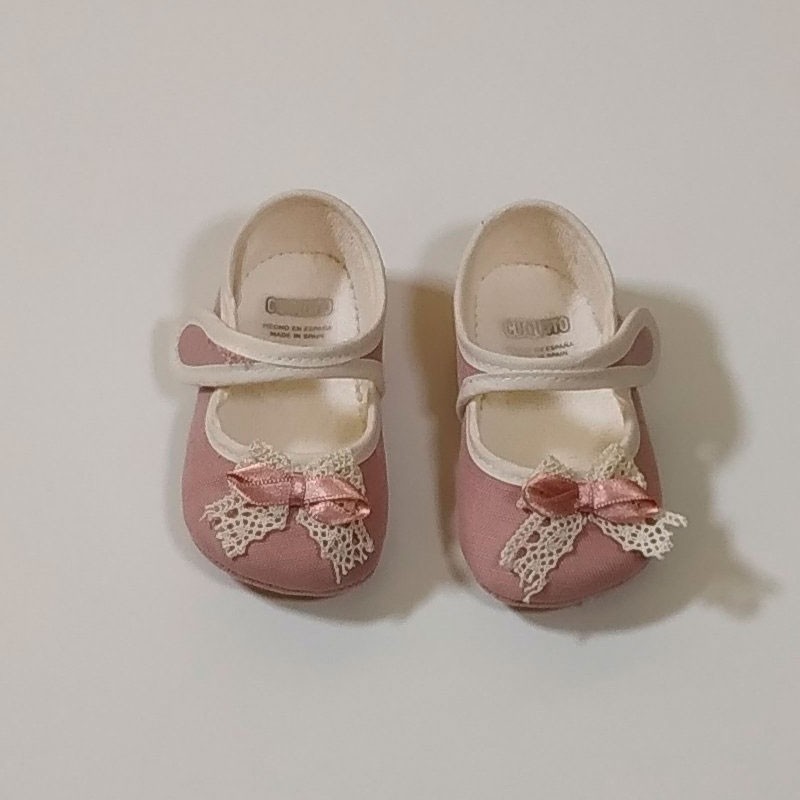 Zapatos bebé Niña Merceditas Rosa de Cuquito
