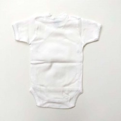 Body Bebé Cruzado Blanco de Canalé