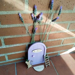 puerta ratón perez de niños violeta