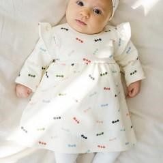 vestido de bebe niña petit oh